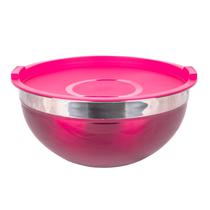 Bowl Aco Inox Fundo Premium 30CM Colorido