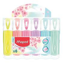 Maped Resaltador Flores X 6 Colores Pastel