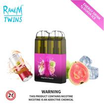 Vap Pod Descartavel Randm Twins 14ML 2 Em 1 / 6000 Puffs - Energy Drink / Guava Ice