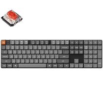 Teclado Gamer Mecanico Keychron K5 Max RGB Sem Fio Switch Red - Cinza (Ingles)