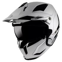 Capacete MT Helmets Streetfighter Chromed A2 - Fechado - Tamanho M - Silver