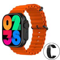 Smartwatch G-Tide S2 Pro Preto & Laranja