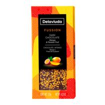 Barra Chocolate Delaviuda Fussion Amargo com Manga e Maracuja 120G