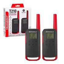 Walkie Talkie Motorola T210 20 Milhas/32KM Black