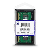 Memoria Notebook Kingston DDR3 4 GB 1600MHZ - KVR16S11S8/4