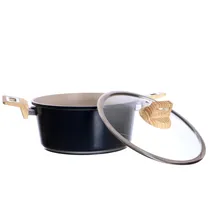 Panela com Tampa 4.6LT Cinza Escuro