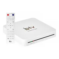 Receptor BTV Box A13+ 5G 4K Ultra HD 16GB 2GB Ram Wi-Fi - Branco