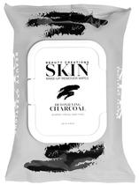 Demaquilante Beauty Creations Skin Detoxifying Charcoal SKM-03 (30 Unidades)