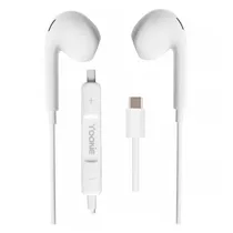 Fone de Ouvido Yookie EL03 USB-C - Branco