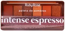 Paleta Sombra Ruby Rose Intense Espresso HB-F532 - 12.9G (6 Cores)