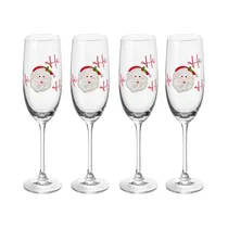 Set de Copas para ChampáN Santini 180-2900200 240ML 4 Piezas