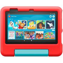 Tablet Amazon Fire HD 7 Kids 12TH Gen 32GB/2GB Ram de 7" 2MP/2MP com Capinha Vermelha