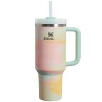 Copo Termico Stanley Quencher H2.0 Flowstate Tumbler de 1.18 Litros - Warm Serene Brushstrokes