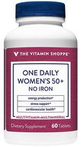 The Vitamin Shoppe One Daily Women's 50+ No Iron (60 Tabletas)