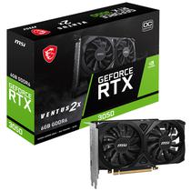 Placa de Vídeo MSI Geforce RTX3050 Ventus 2X 6G Oc Con 6GB GDDR6/1492MHZ/Displayport/HDMI