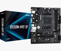 Placa Mãe AMD (AM4) Asrock B550M-HVS Se