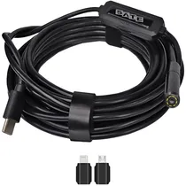 Câmera Borescópio Articulada Satellite A-GL935 para Smartphone - Preto 5 Metros