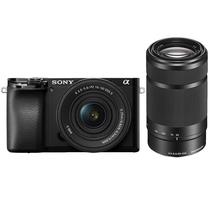 Camera Sony A6100 (ILCE-6100X) Kit 16-50MM F/3.5-5.6 Oss II + 55-210MM