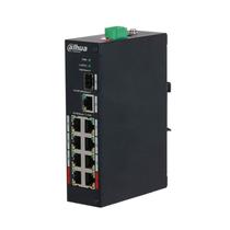 Hub Adaptador Switch Dahua DH-PFS3110-8ET-96 com 8 Portas Poe - Preto