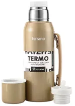 Garrafa Térmica Terrano 1L - Dourado