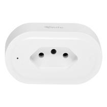 Tomada Smart 4LIFE FLP10A3UBR Plug Wifi/Bivolt - White