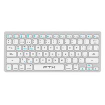 Teclado FTX FTXB1000 Ultra Bluetooth Slim Espanol Plata