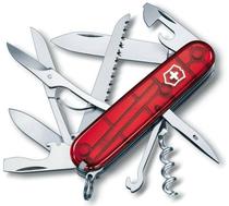 Canivete Victorinox Huntsman Red Tran 1.3713.T com 15 Funcoes Vermelho