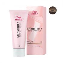 Tinte Wella Semipermanente Shinefinity Zero Lift Glaze 040 Medium Brown Natural Natural Espresso