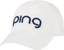 Boné Ping Ladies Tour Delta Cap 35264-97 Branco/Azul Marinho - Feminino