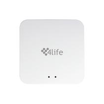 Central Inteligente Multimodo Hub 4LIFE Smart Gateway Zigbee 3.0 / Bluetooth / Wifi / Sigmesh / Ate 128 Dispositivos / App Smart Life + Tuya - Branco