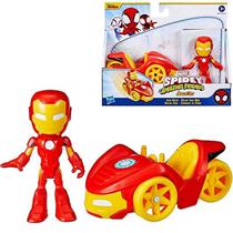 Juguete de Iron Man Y Su Vehiculo Hasbro Marvel