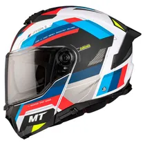 Capacete MT Helmets Atom 2 SV Bast A0 - Articulado - Tamanho XXL - com Óculos Interno - Brilho Perla