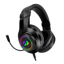 Headset Gamer Redragon Hylas H260-RGB P2 USB Adaptador 3.5MM - Preto