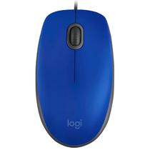 Mouse Logitech M110 Silent USB - Azul (910-006662)