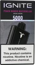 Vape Descartavel Ignite V50 Special Edition Peach Mango Watermelon 5000 Puffs - 14ML