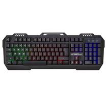 Teclado Gamer Argom Tech ARG-KB-2056BK Combat USB / RGB / Ingles - Preto