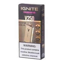 Ignite Vaper Desechable V250 Gold 25000PUFFS Strawberry Ice s/C