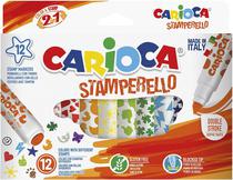 Marcador Carioca Stamperello 2ERM1 - 42240 (12 Cores)