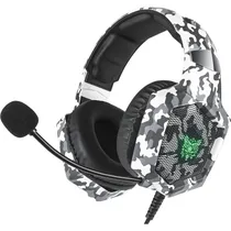 Fone de Ouvido Gamer Onikuma Gaming K8 RGB - Camo Branco