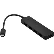 Hub 4P Mtek HB-531TC USB 3.1 Slim Tipo-C Black