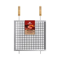 Parrilla Perforada Portátil Grilazer Gaucho Grill GA141 40X40CM