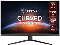 Monitor Gamer MSI 31.5" G32C4XS Curvo Full HD/ 1MS/ 250HZ/ HDMI/ DP