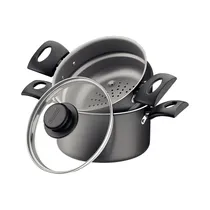 Olla A Vapor Tramontina Turim 20266/616 1.8L 16 CM Plomo