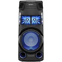 Mini Componente de Som Sony MHC-V43D com Reprodutor de CD/ DVD/ USB/ Bluetooth/ Bivolt - Preto