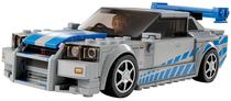 Lego Speed Champions 76917 - 2 Fast 2 Furious Nissan Skyline GT-R (R34) (319 Pecas)