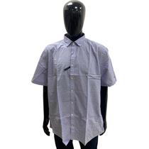 Camisa Tommy Hilfiger Masculino MW0MW01556-474 M - Cinza Azul