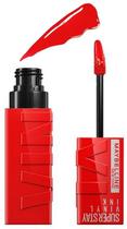 Batom Liquido Maybelline Super Stay Vinyl Ink 25 Red-Hot - 4.2ML