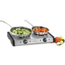 Cooktop Elétrico Cuisinart CB-60 Duplo de Bancada 1800W 110V