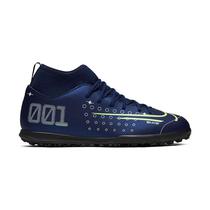 Chuteira Nike Masculina Superfly Tamanho 31 A 37 Azul Marinho BQ5416-401