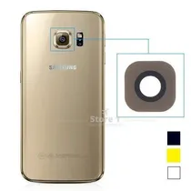 Lente Camara Samsung S6-Edge Plus Dourado(Completo)